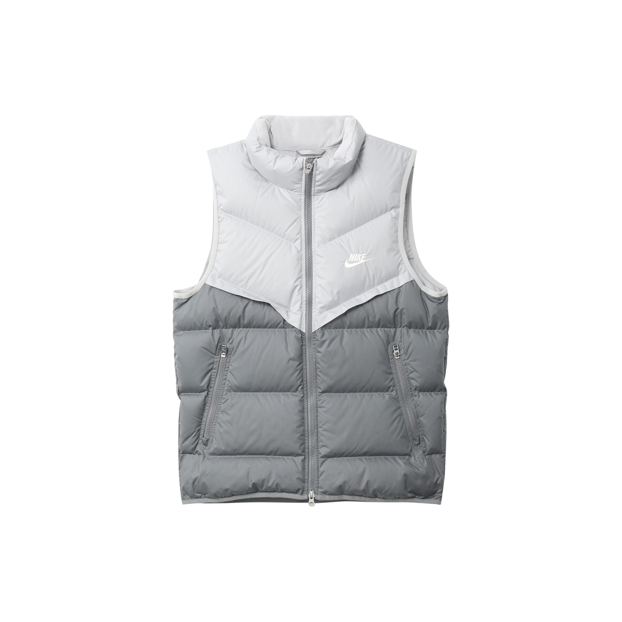 Мужской пуховый жилет Nike WINDRUNNER Серый FB8184-077 S