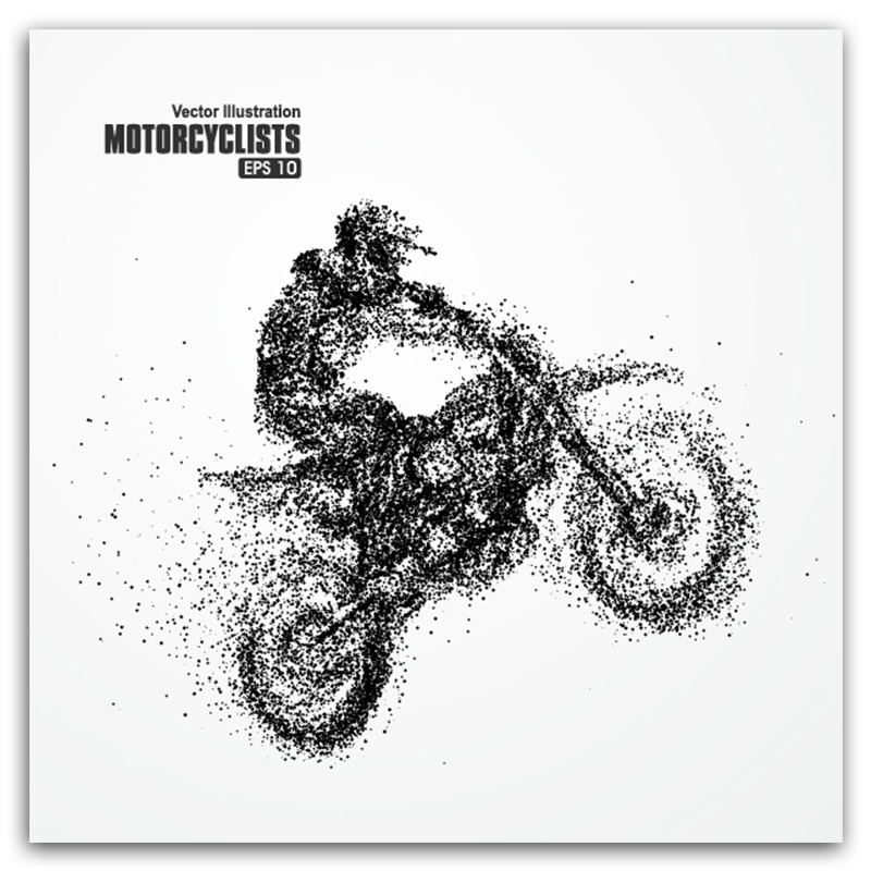 Kreative Abstrakte Partikel Sport Ski Badminton Reiten Schießen Leinwand Kunst Malerei Poster Bild Wand Gymnasium Wohnkultur