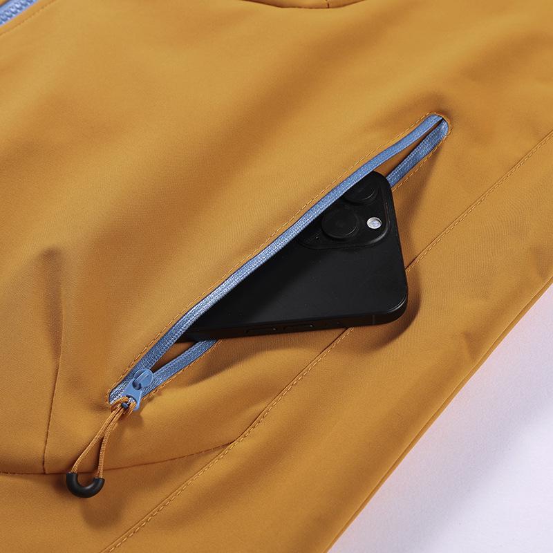 Unisex Multi-Pocket Workwear Jacket - Stylish and Functional for Spring and Autumn Outdoors