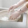 Durable Dishwashing Gloves for Home Use, Thickened Latex Cleaning Wonder, Rubber Leather Waterproof for Household Laundry