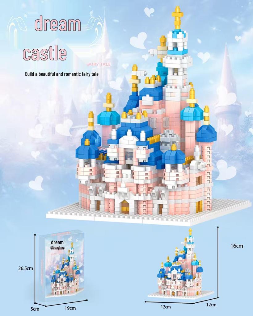 Great Wall Micro-Grain Building Blocks: High-Difficulty Educational Toy for Adults, Boys, and Girls