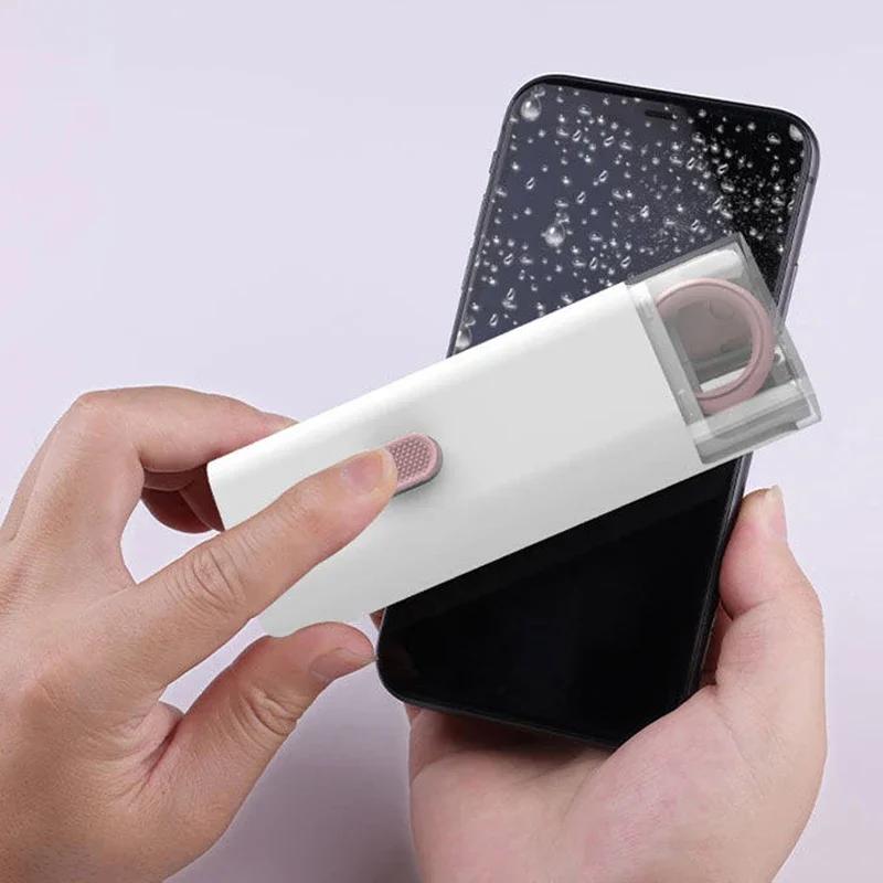 7 In 1 Portable Multi-function Laptop Keyboard Cleaning Brush Set Mobile Phone Earphone Dust Removal Brush