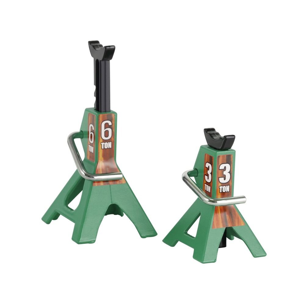 Model Parts Metal Jack Stands Height Adjustable Jack Repair Stand  Crawler Car