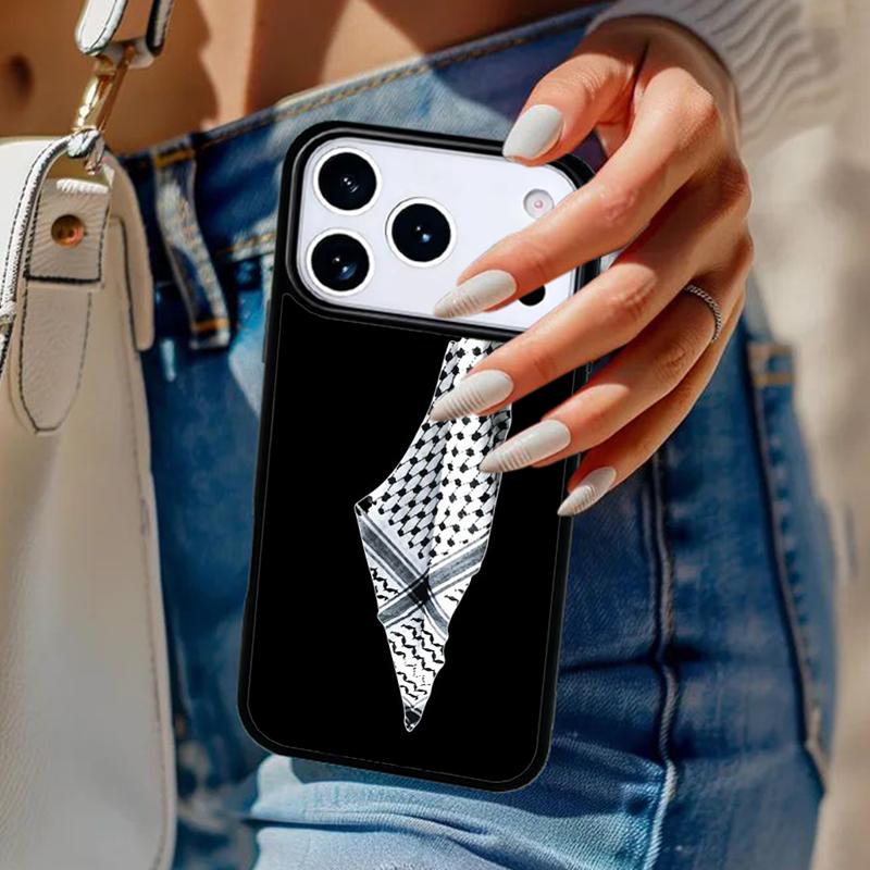 P=alestine Map Arabic Phone Case For iPhone 17 Air 14 15 13 12 Max Cover For Apple 16e 11 Pro Max Plus Coque