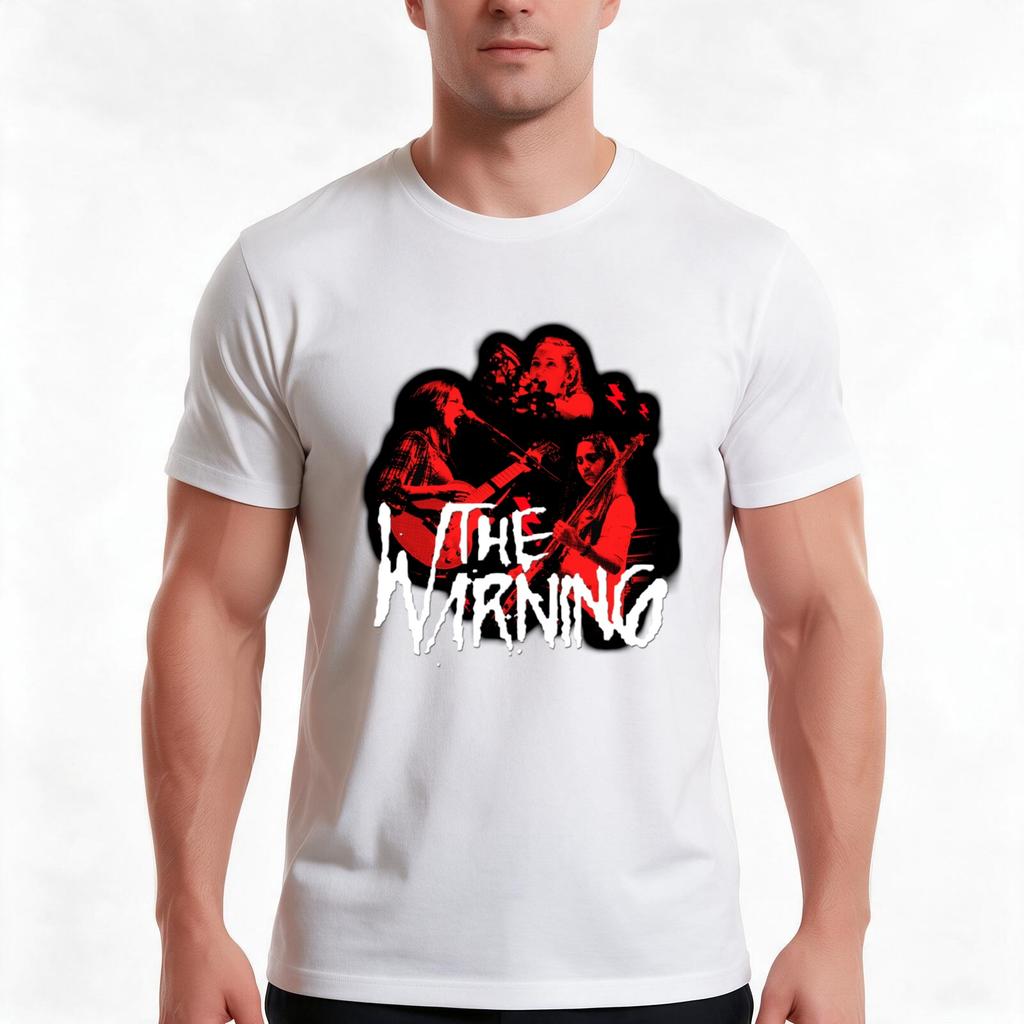 The Warning Band Is A Rock Band Our New Collection Tshirt Summer Casual Cotton Tee Oversized Streetwear Tops 100 Cotton