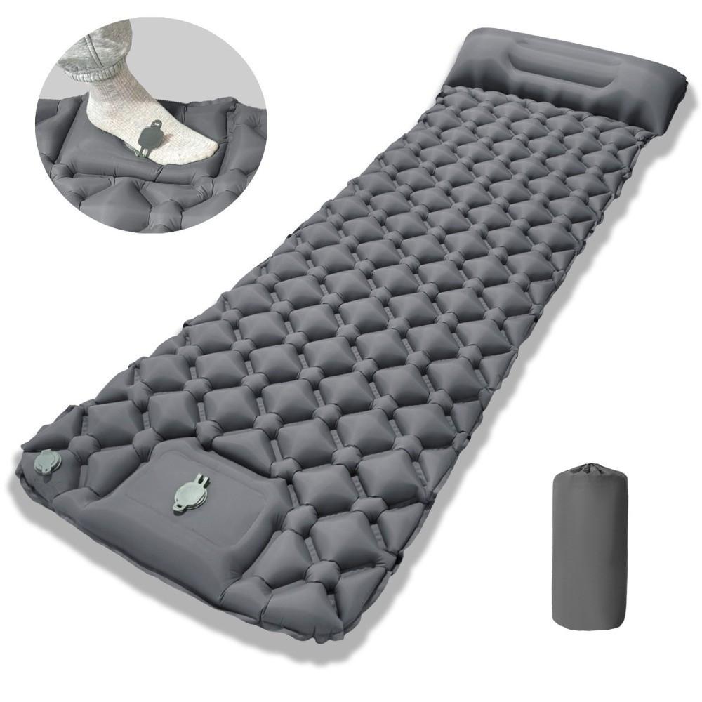 Thickened Pad Camping Air Mattress Tear-Resistant Self-Inflating Sleeping Mat Hiking Backpacking