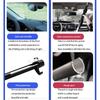 SEAMETAL Telescopic Car Sun Shade Hidden Windshield Sun Protection Cover UV-Blocking Privacy Curtains 72-140cm Adjustable Width