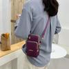 Casual Oxford Shoulder Bags For Women Waterproof Phone Purse Nylon Mini Crossbody Bag Pouch