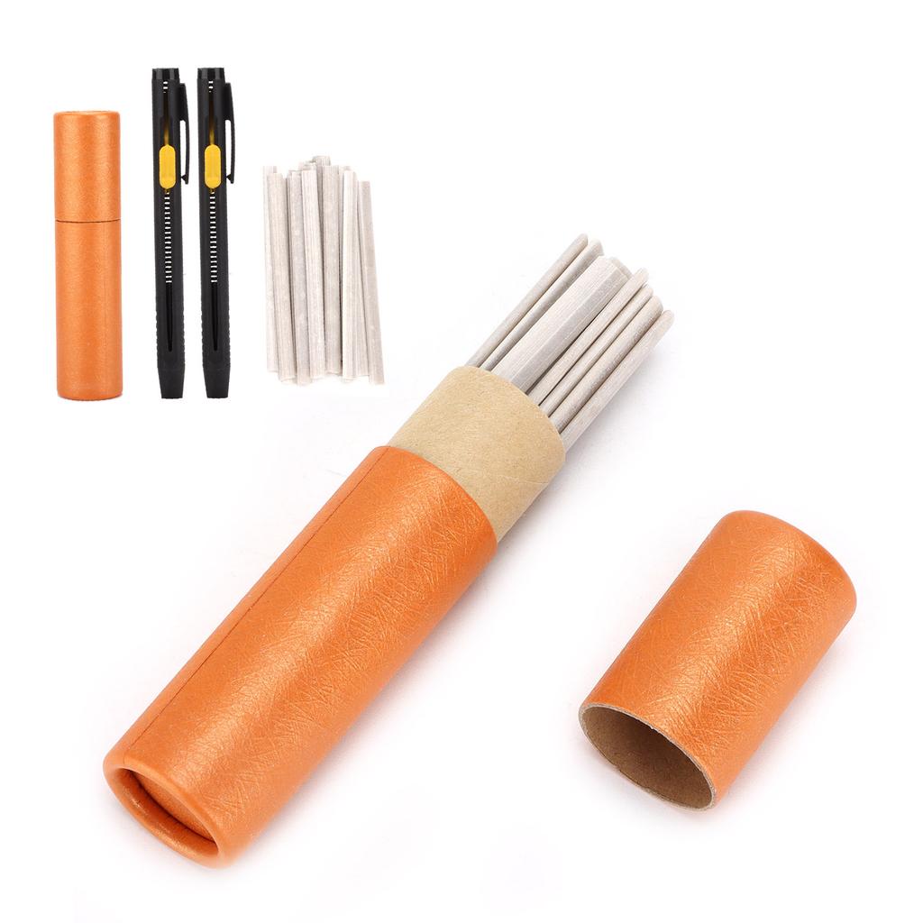 Tailors Chalk Pen Clear Ergonomic Low Wear Rate Adjustable Marking Chalk for Cotton Knit Suede