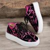 Fashion Women's Shoes 2025 Front Lace-up Women's Vulcanize Shoes Hot Sale Color Matching Head New Plus Size Comfortable Casual Shoes