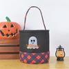 Fabric Trick or Treating Bucket Bag Friendly Halloween Party Accessory For Children Candy Collection