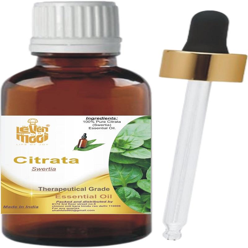 Levenmooi Citrata (Ocimum basilicum ct. citrata) Pure & Natural Therapeutic Grade Essential Oil Glass