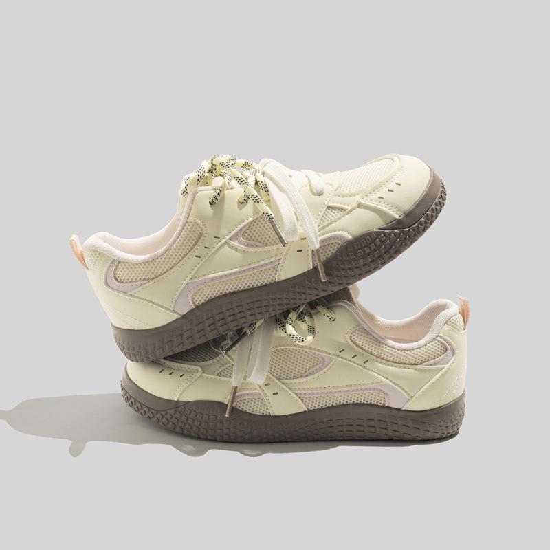 Beier Xiaobai shoes season mesh breathable and lightweight ins campus board shoes