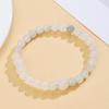 Tianshan Jade Bamboo Bead Bracelet - Fashionable DIY Crystal Jewelry for Girls