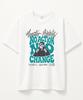 MONSTER REPUBLIC No Change Mint T-Shirt White_9163