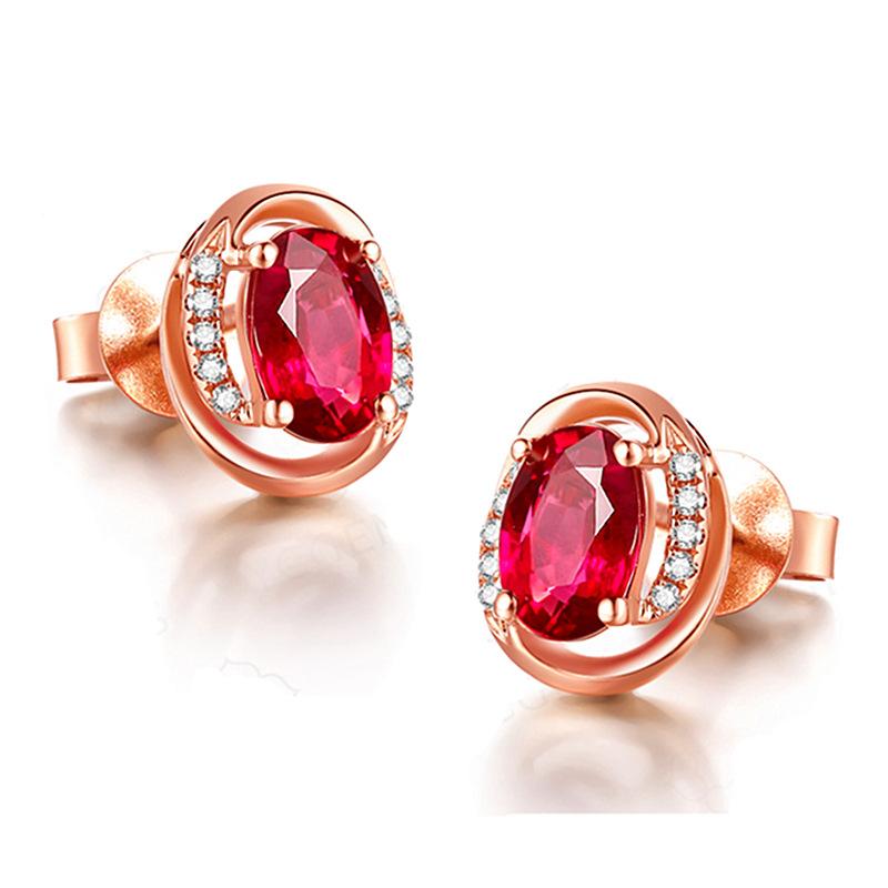 925 Silver Stud Earrings Beautiful Earrings High Quality For Women Earring Wedding Fine Jewelry Accessories Party Gift