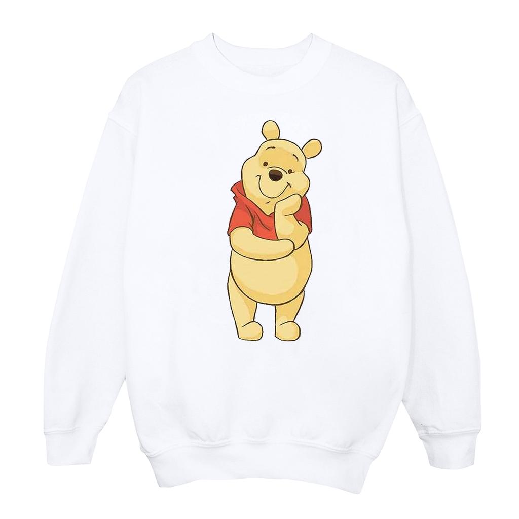Disney Womens/Ladies Winnie The Pooh Cute Sweatshirt