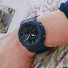 Casio G-SHOCK GA-B2100-2A Montre Solaire Bluetooth Analogique-Numérique Bleue Marine Modèle International