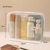 Clear Toiletry Bag Durable PVC Travel Makeup Cosmetic Organizer With Zipper Closure Travel Accessorie