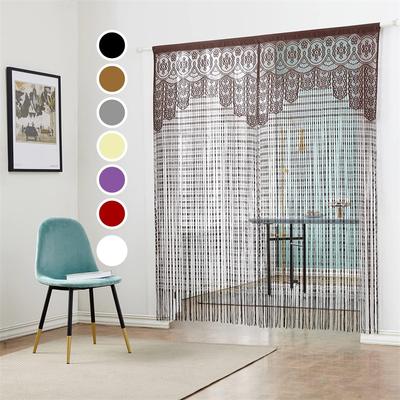 2025 New Tassel Thread Curtain, Curtains, Door Curtain, Cross-border Exclusive Partition Curtain, Hot Selling