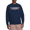 Top Gun Unisex Adult Distressed Logo Sweatshirt