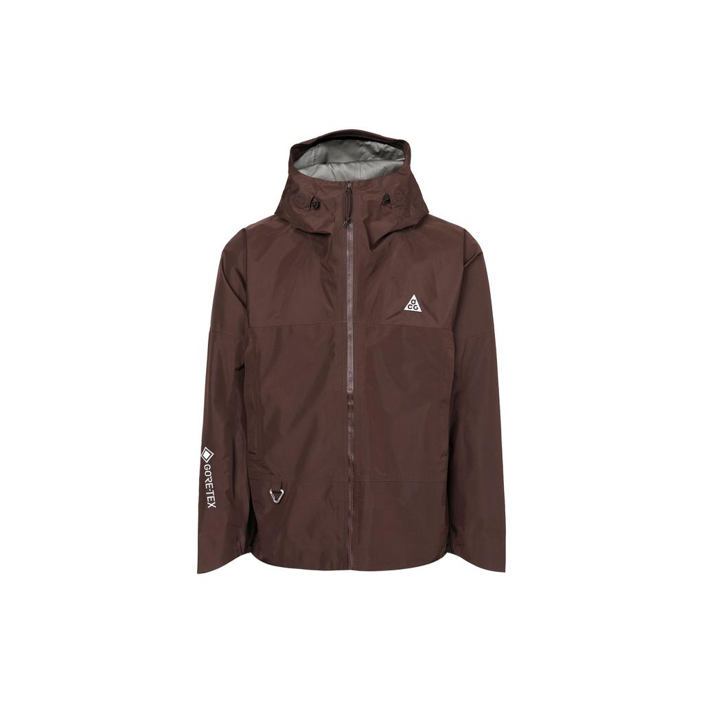Nike ACG Gore-Tex Storm-Fit ADV Waterproof Casual Hooded Long Sleeve Coat Men Outerwear Earth-Brown DB3560-227