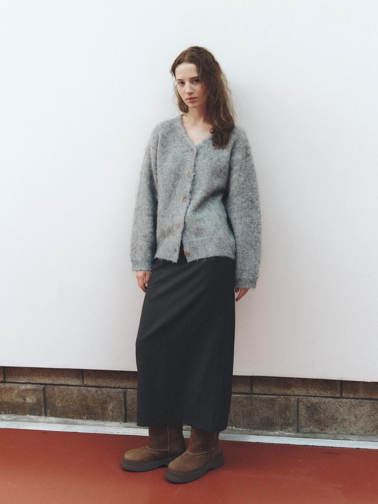 Reply Maxi Long Skirt_Charcoal