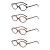 Y2K Oval Anti Blue Light Blocking Glasses Women's Clear Anti Radiation Filter Glasses Anti Radiation Eyeglass