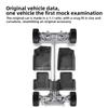 LUCKEASY Left Drive for Honda Civic Sedan 10th Gen 2016-2020 Car Floor Mats Cargo Liner Trunk Pad TPE All Weather Accessories