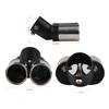 Universal Car Exhaust Tail Pipe Stainless Steel End Accessory