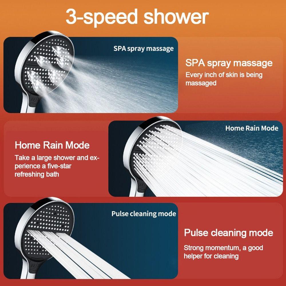 15cm Groot Paneel Waterbesparende Douchekop Douche Spuitmond Badkamer Accessoires