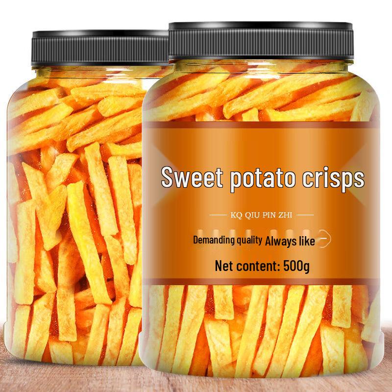 Yun Qianjin Farmhouse Crispy Sweet Potato Strips, 500g