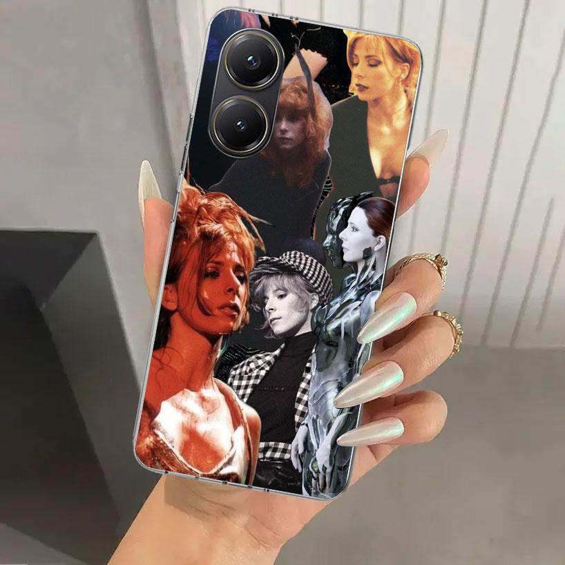 Mylene Farmer Phone Case for Xiaomi Poco X5 X6 X7 Pro F7 Ultra M7 Redmi 15 15C 13 13C 12 12C 10 10A 10C 9 9A 9C 9T Shell Poco X7