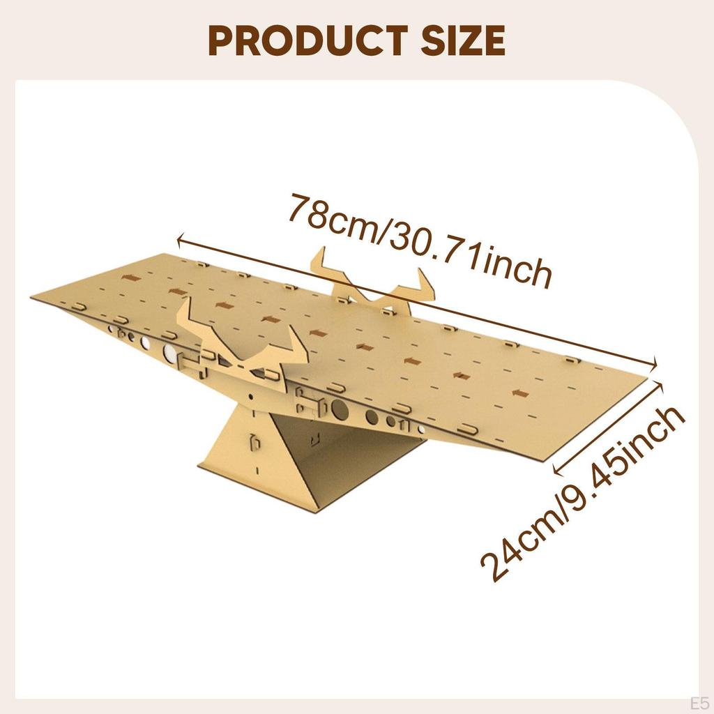 Model Mostu RC Wyzwanie Przeszkodowe, Model Mostu, Rekwizyt Pojazdu Wspinającego się na Biurko, Symulacja, dla 1:18