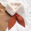 New Scarf for Women in Autumn and Winter Fashionable Plush Imitation Rex Rabbit Fur  Cute and Versatile Student Scarf Imitation Rabbit Fur Collar