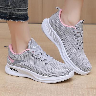 Schuhe Damen Sportschuhe Damenschuhe Leicht atmungsaktiv Weichsohlige Freizeitschuhe