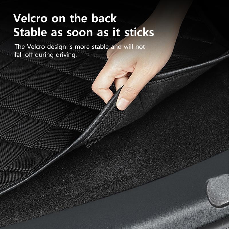 Trunk Mat Pet Mat For Tesla Model Y Oxford Cloth Full Surround Cargo Liner Dog Mat Interior Anti Dirt And Anti Scratch 2017-2025