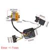 For Dayi Electric Drill - 21V Brushless Motor 7-Teeth Assembly with Switch, Battery LED Sensorless Replacement Parts
