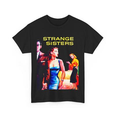 Strange Sisters T-shirt LGBQT Adults Only Retro Tee Pulp Cover Vintage Art Cool