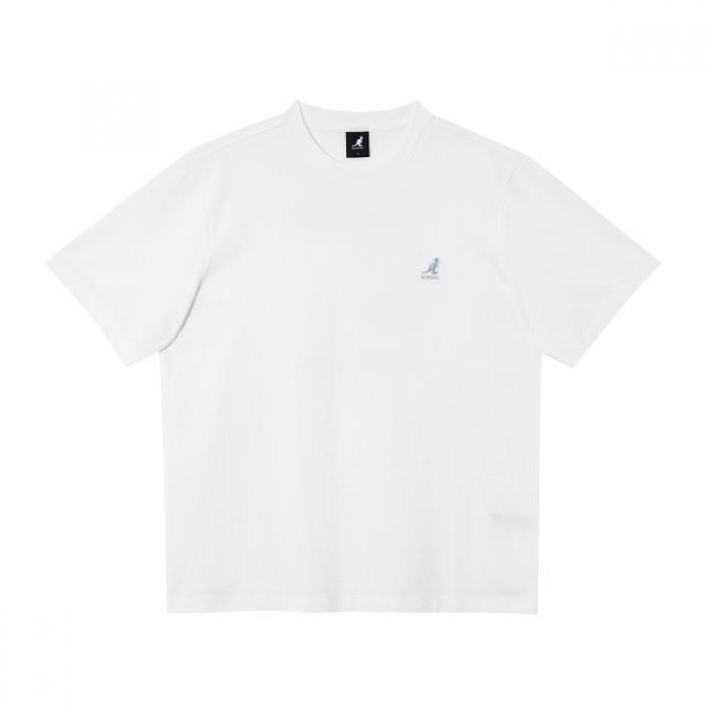 Kangol Tropical Graphic T shirT 2829 Off whiTe SS