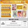 In Stock Card Game Tom and Jerry Movie Collection Card Star Pan Qiyuan Cat and Mouse Genuine Anime Mini Card Collection Gift