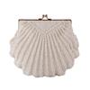 Women's Handmade Seashell Beaded Evening Clutch - Hanfu & Cheongsam Crossbody Bag