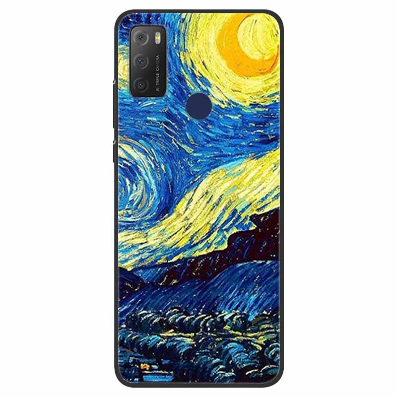 For TCL 20Y Case Shockproof Silicone Soft Phone Back Cover For TCL 20E 6125F Case TPU Bumper Coque For TCL20Y TCL20E 20 Y Funda