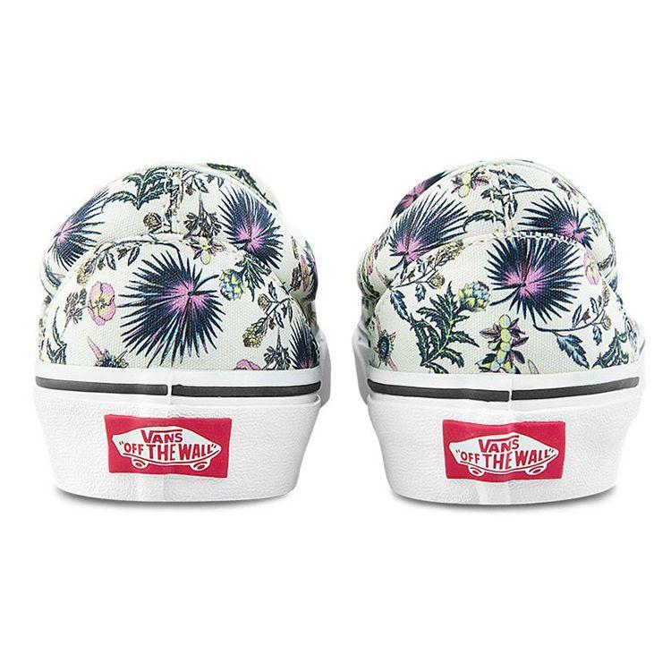 Vans Classic Slip-On Retro Low-Top Casual Skate Shoes Unisex Sneakers White Multicolor VN0A33TB30R
