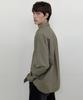 WEDNESDAY OASIS Work Cotton Shirt_Khaki(Wb6Sh13)