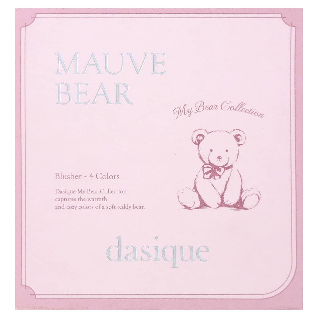 DASIQUE My Bear Collection, Blending Mood Cheek, 17 Mauve Bear, 8.8g (0.31oz)