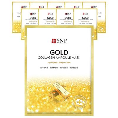 SNP Gold Kolajen Ampul Maskesi 1 paket 10 adet