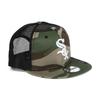 New Era MLB 9FIFTY Camouflage Chicago White Sox Mesh Snapback Cap, Free Size