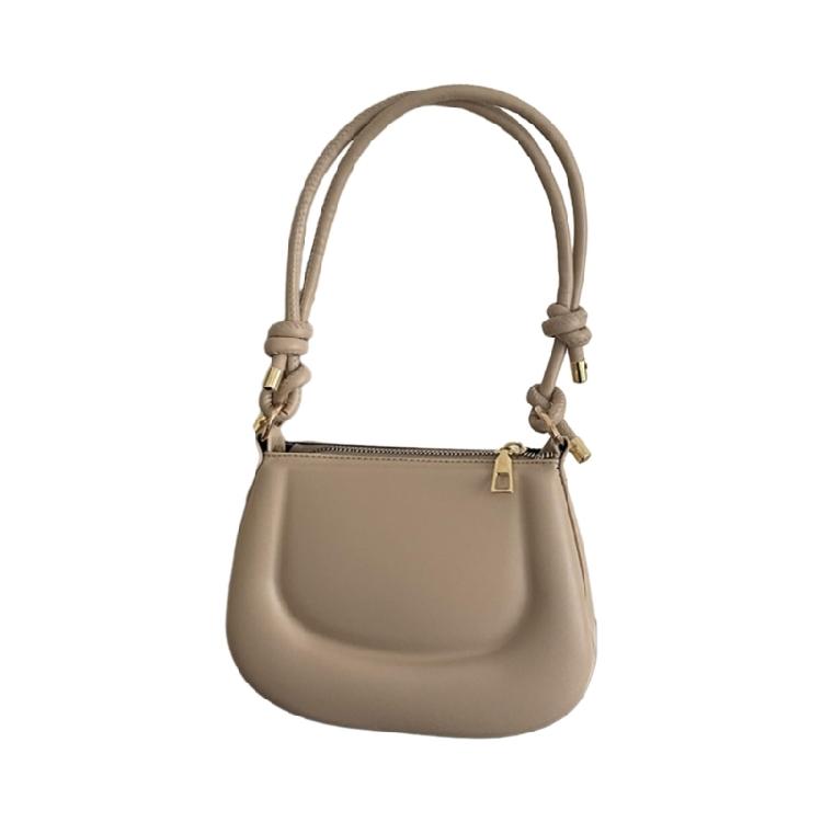 Leather Tote Bags Solid Color Handbag Armpit Bags Versatile Shoulder Bags