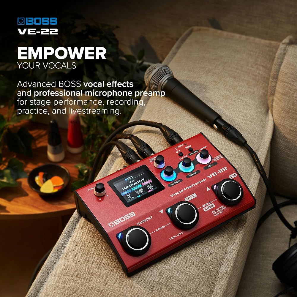 BOSS VE-22 Vocal Performer Vocal Effector
